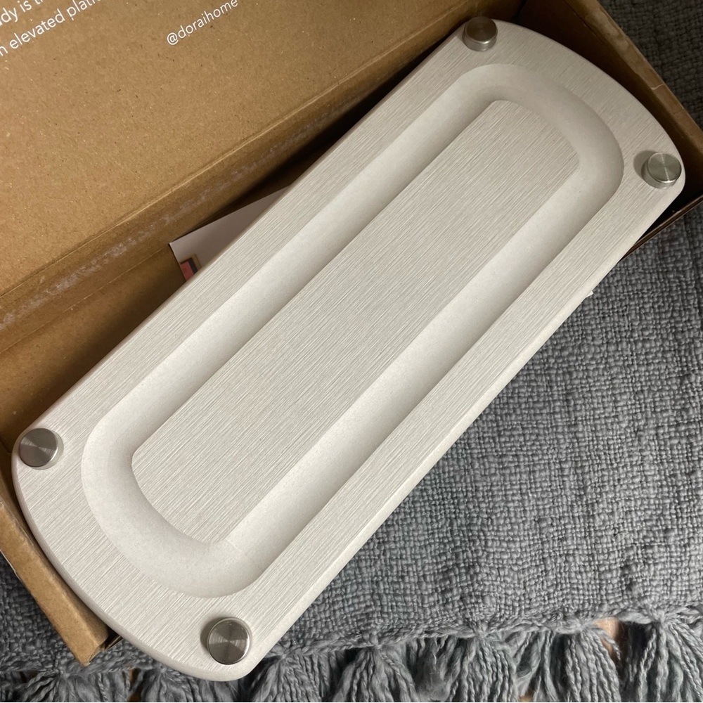 Dorai Sandstone Sink Caddy brand new in box - Picture 6 of 7